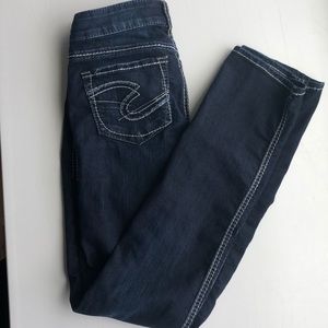 Silver Berkley Straight Leg Jeans 24/32